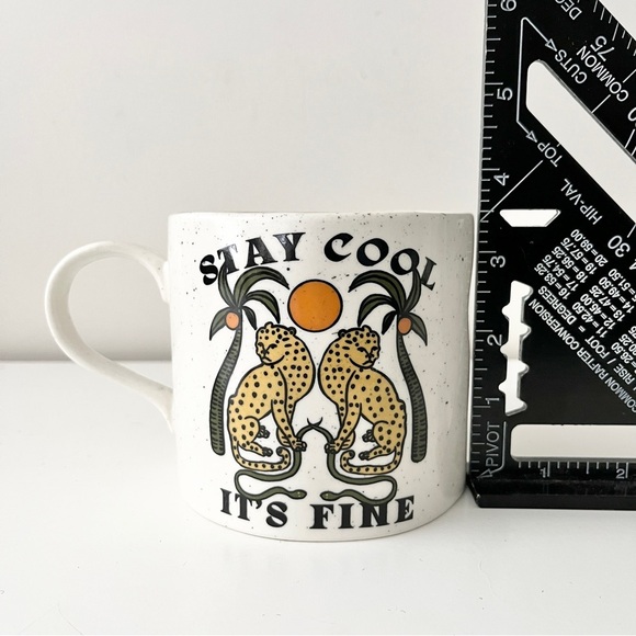 Real Fun, Wow! x Anthropologie Tiger Mug – 16 oz Sold-Out Stoneware Art Piece - Picture 9 of 13